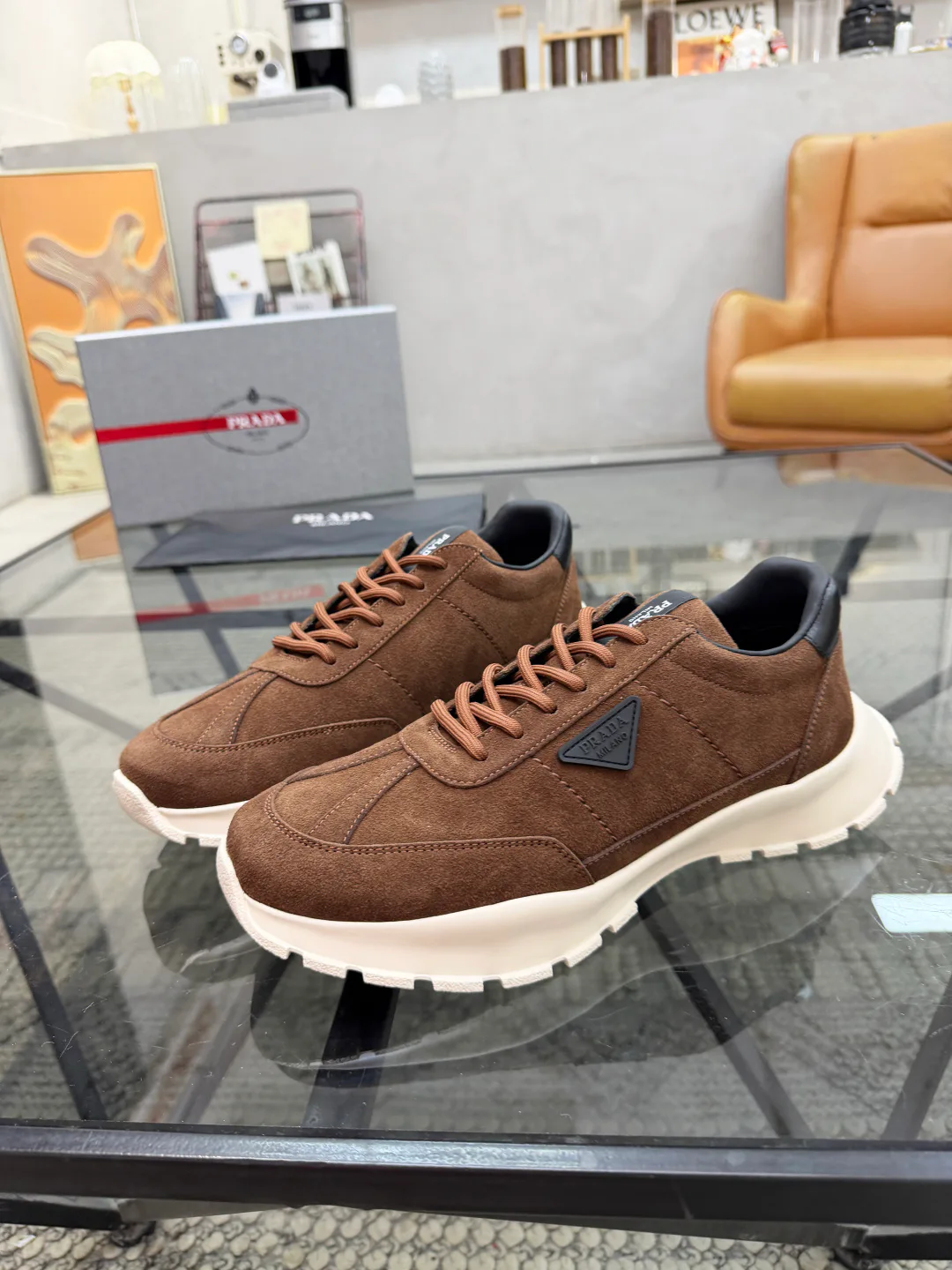 Кроссовки Мужские Prada 18500114
