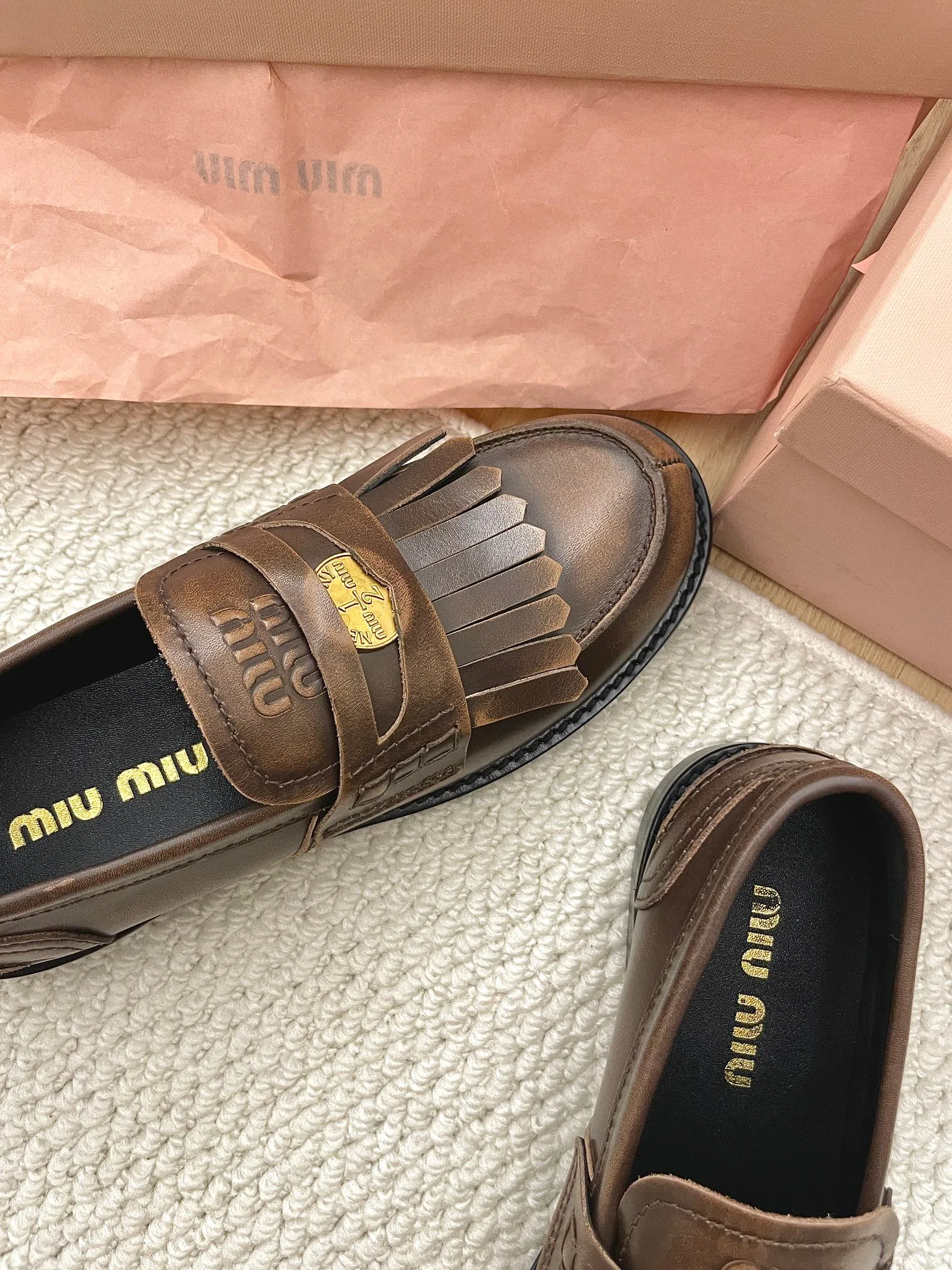 Лоферы И Мокасины Женские Miu Miu 18459398