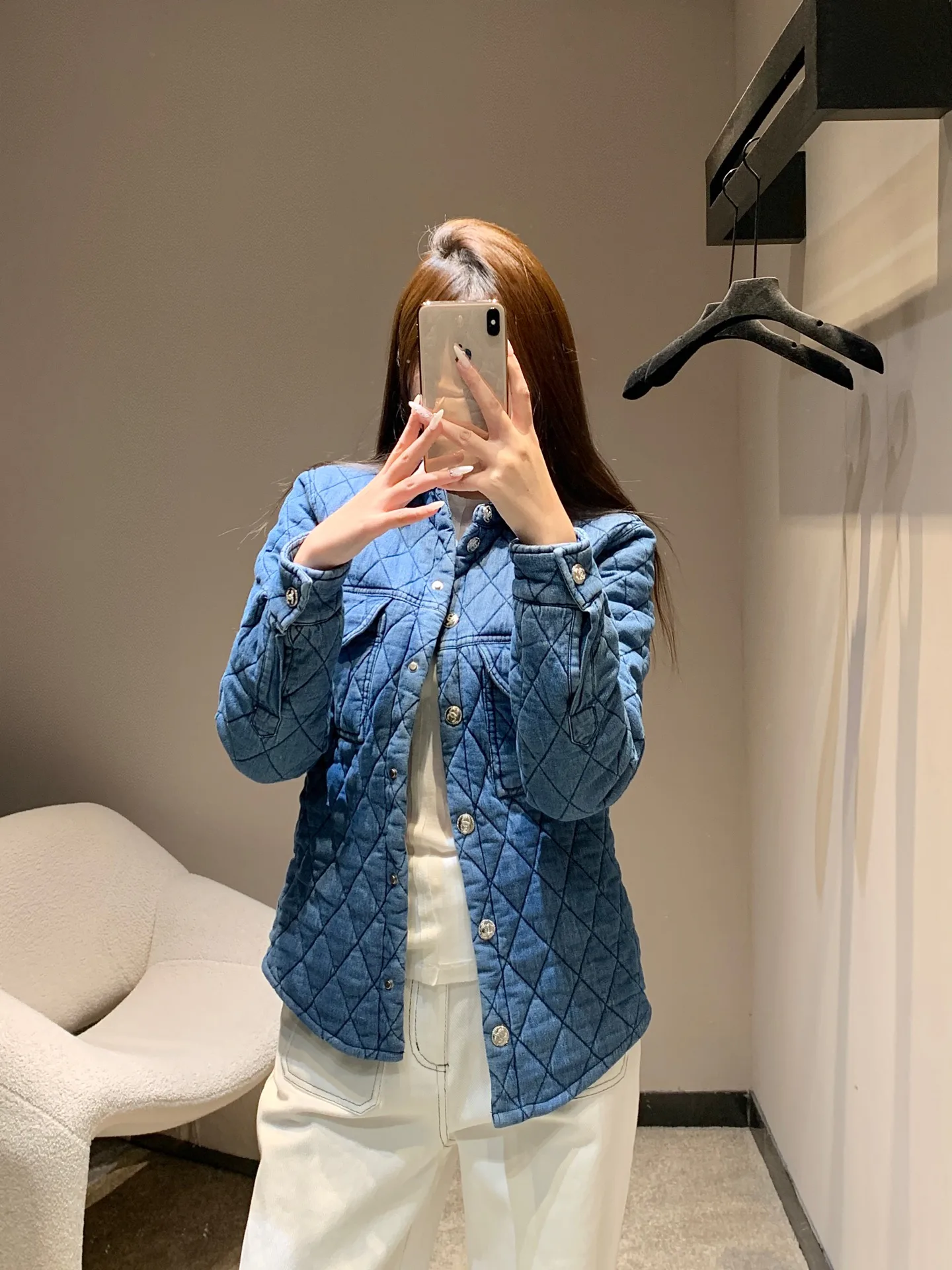 Куртки И Пуховики Женские Chanel 166857