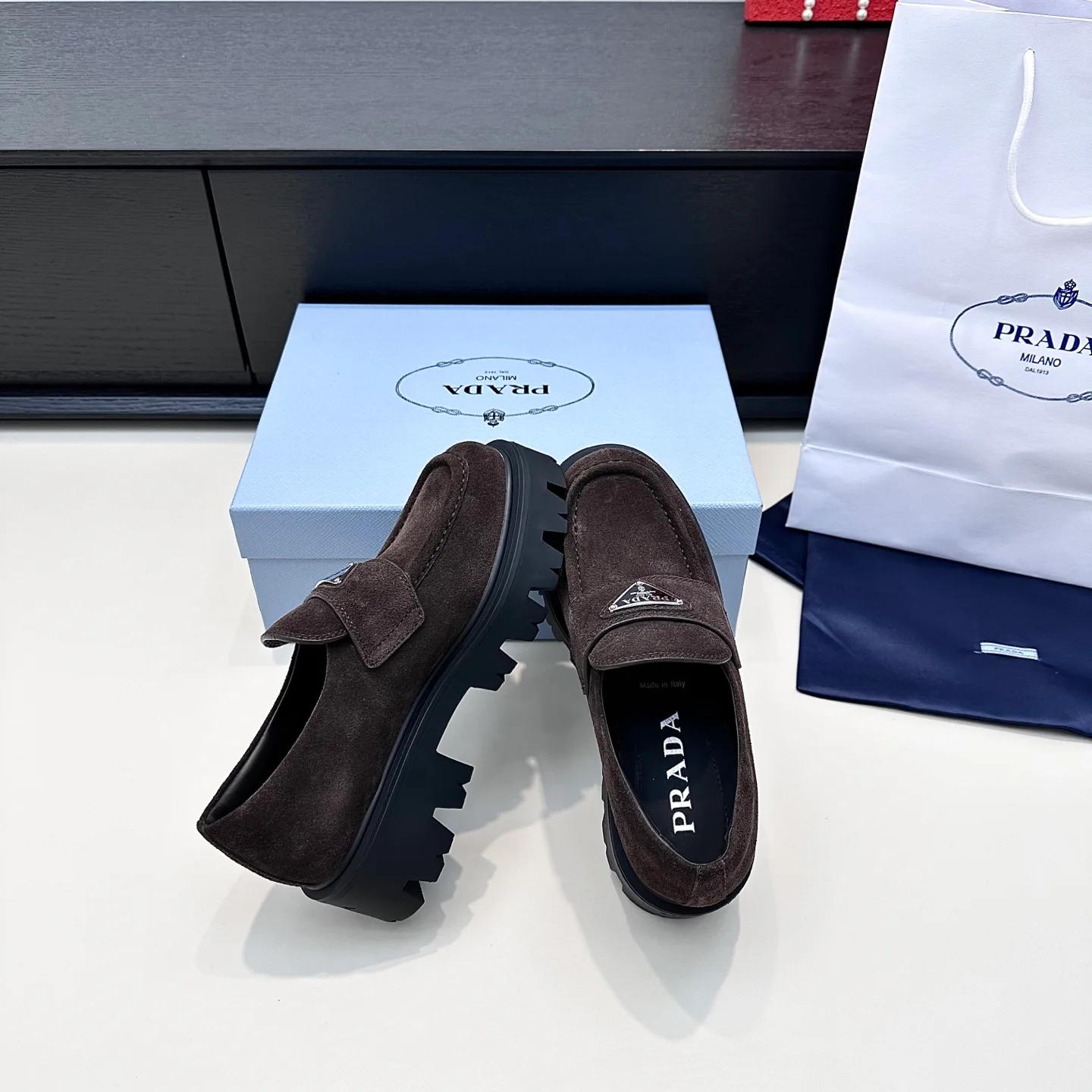 Лоферы Женские Prada 454029