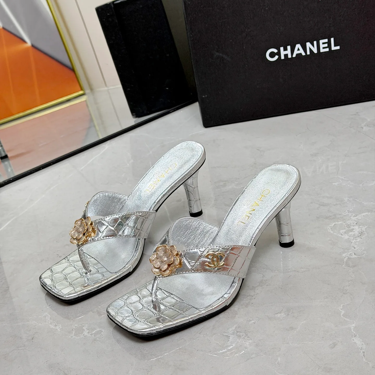 Босоножки Женские Chanel 17335021