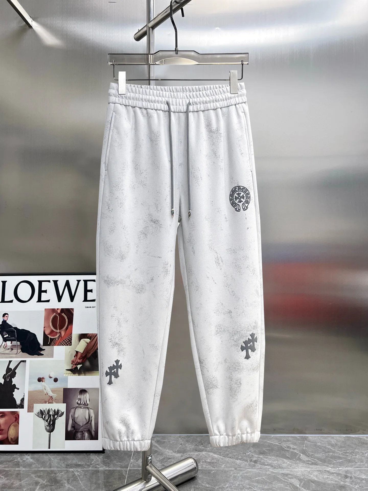 Брюки Мужские Chrome Hearts 12271113
