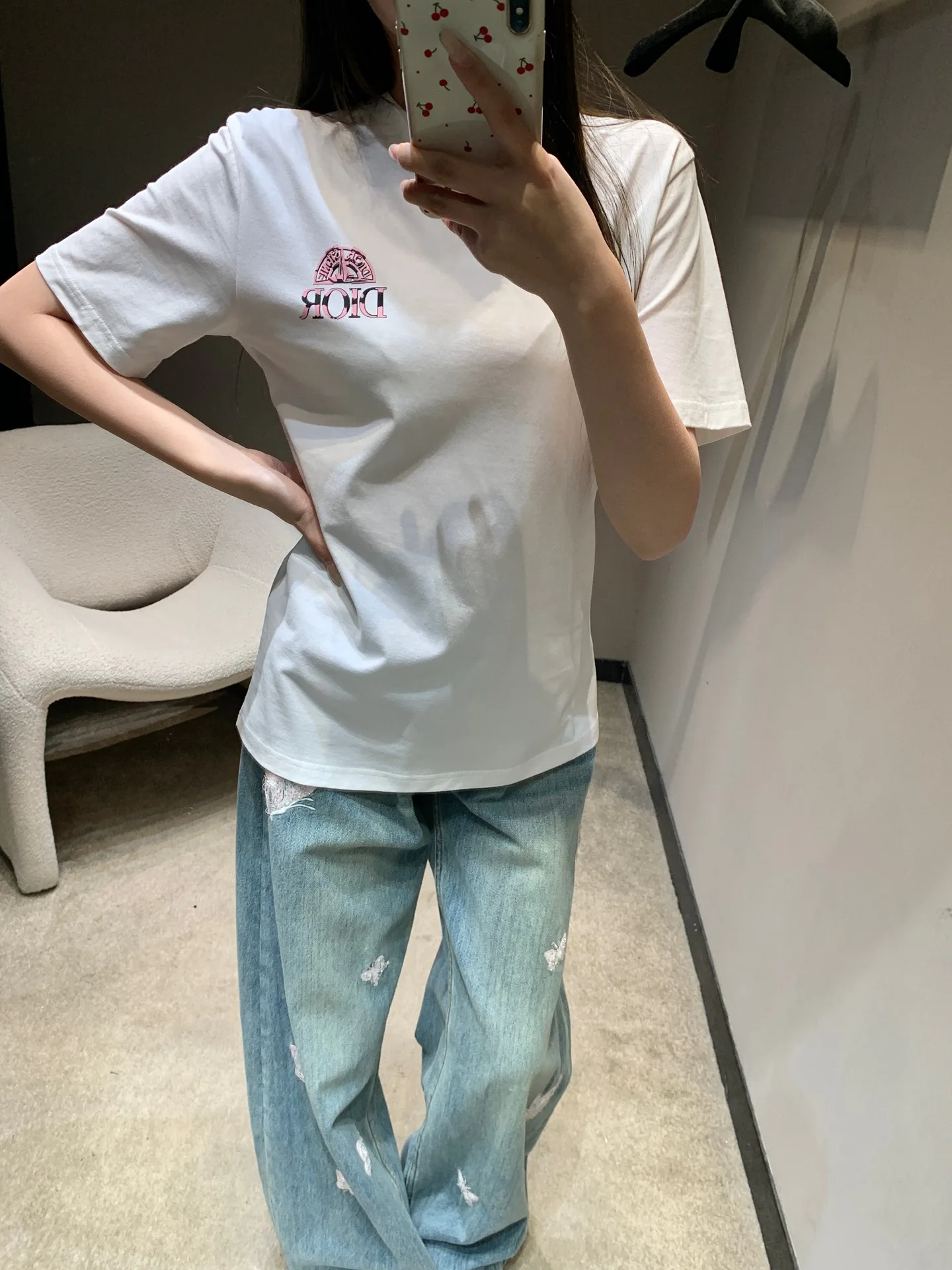 Футболки Женские Christian Dior 1876045