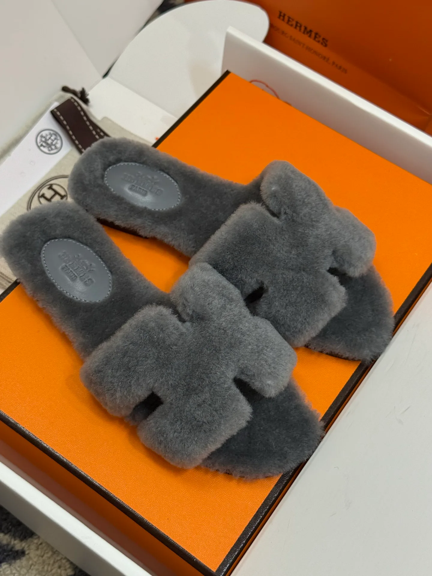 Тапочки Женские Hermes 60703