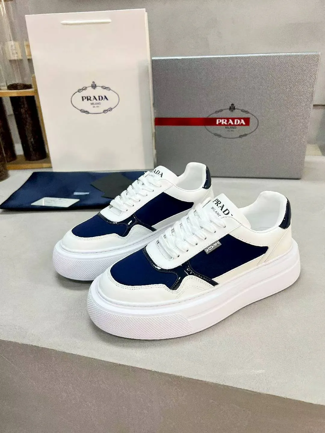 Кеды Женские Prada 47234