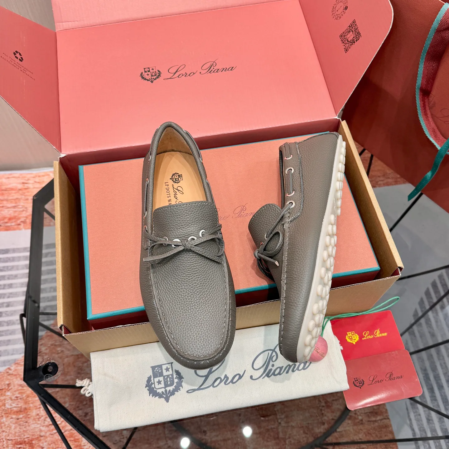 Мокасины Мужские Loro Piana 11472764