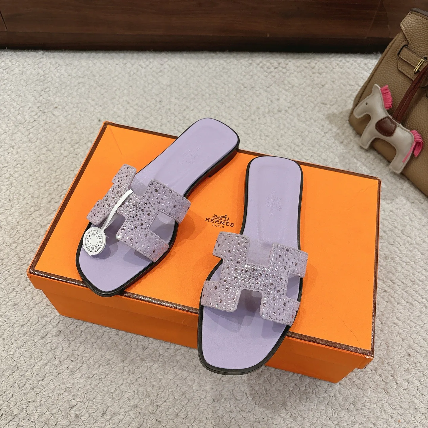 Шлепанцы Женские Hermes 11245954