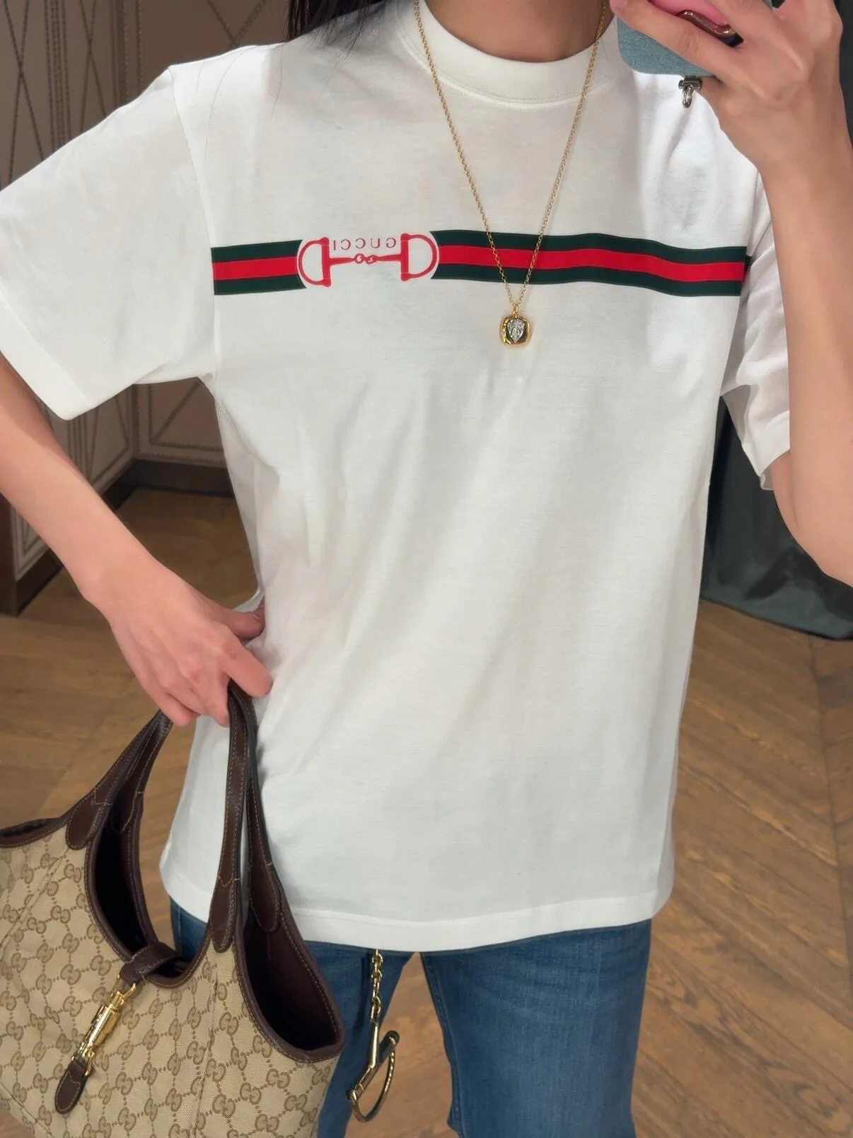 Футболки Женские Gucci 3915196
