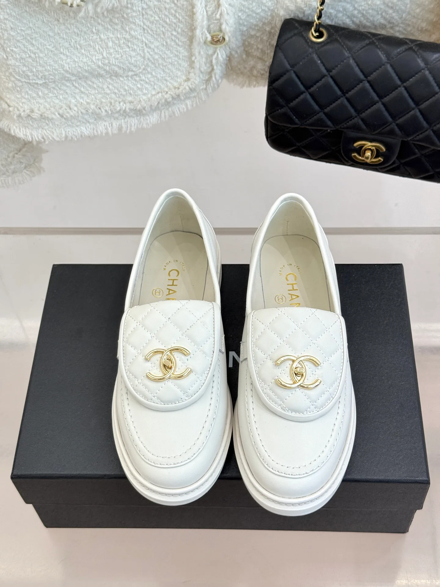Лоферы И Мокасины Женские Chanel 17336068