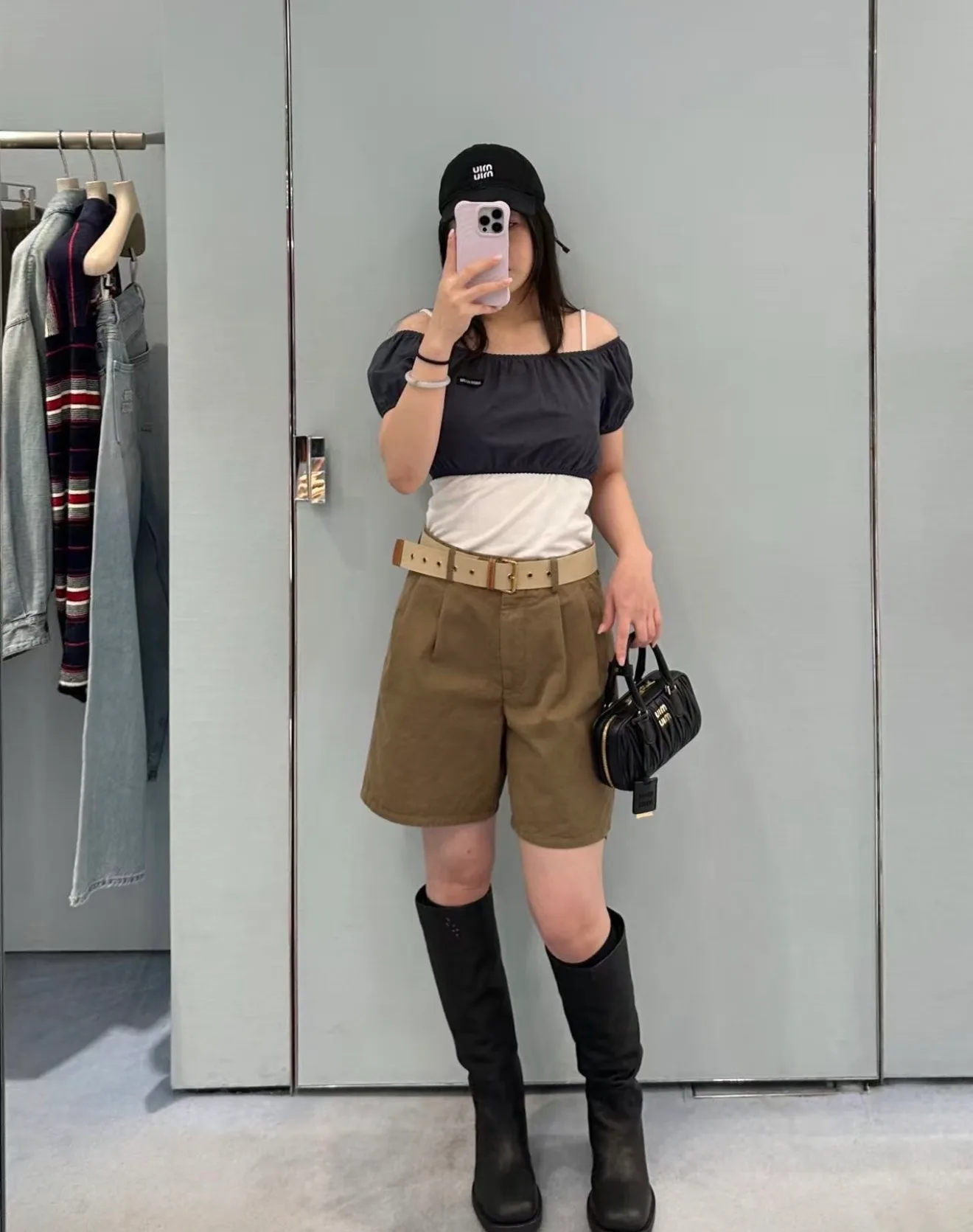 Шорты Женские Miu Miu 11691656