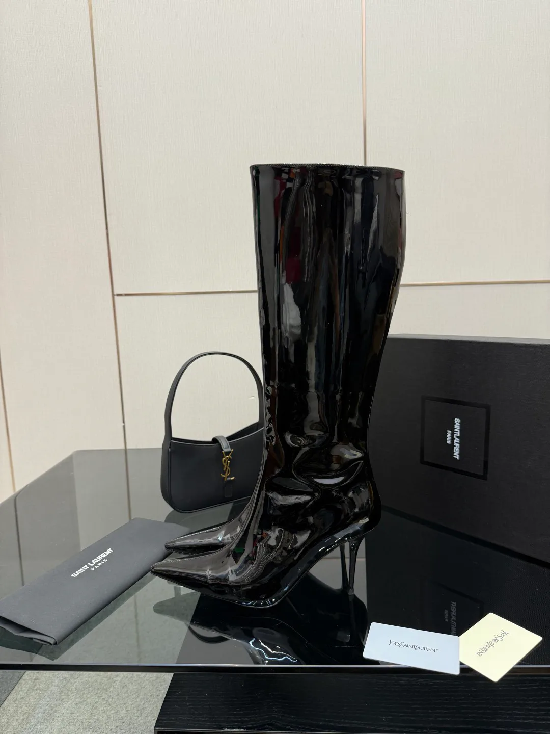 Сапоги Женские Saint Laurent 389159