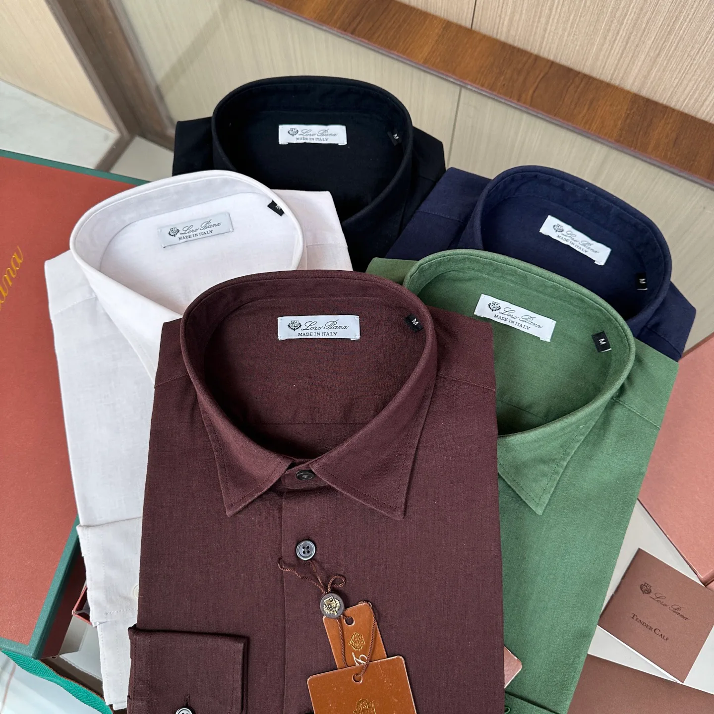 Рубашки Мужские Loro Piana 5654903