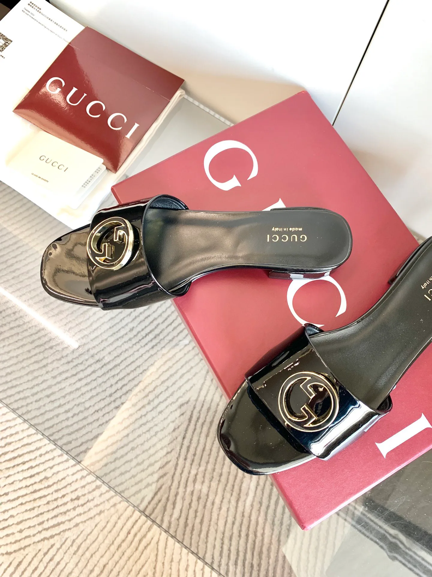 Шлепанцы Женские Gucci 28055