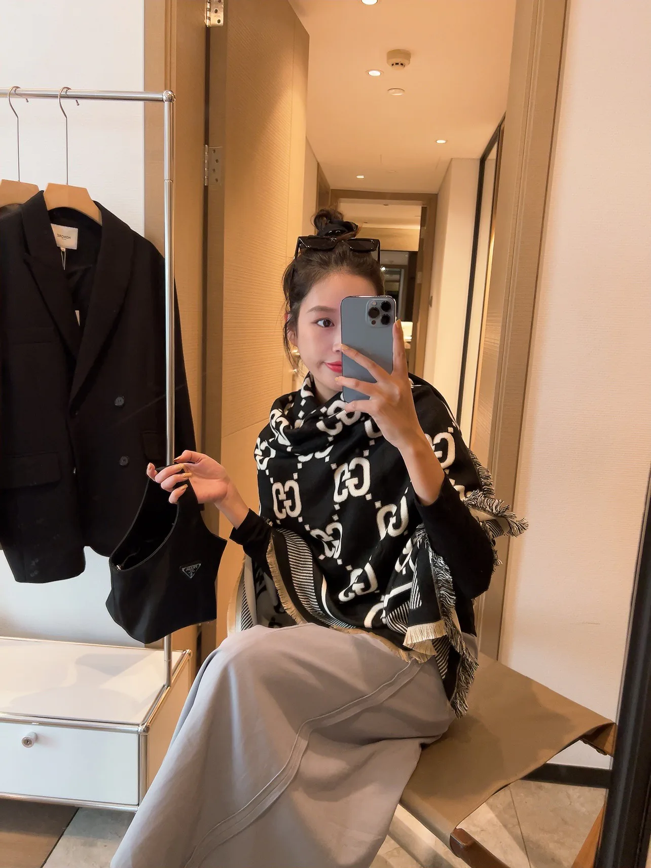 Шарфы Gucci 91008