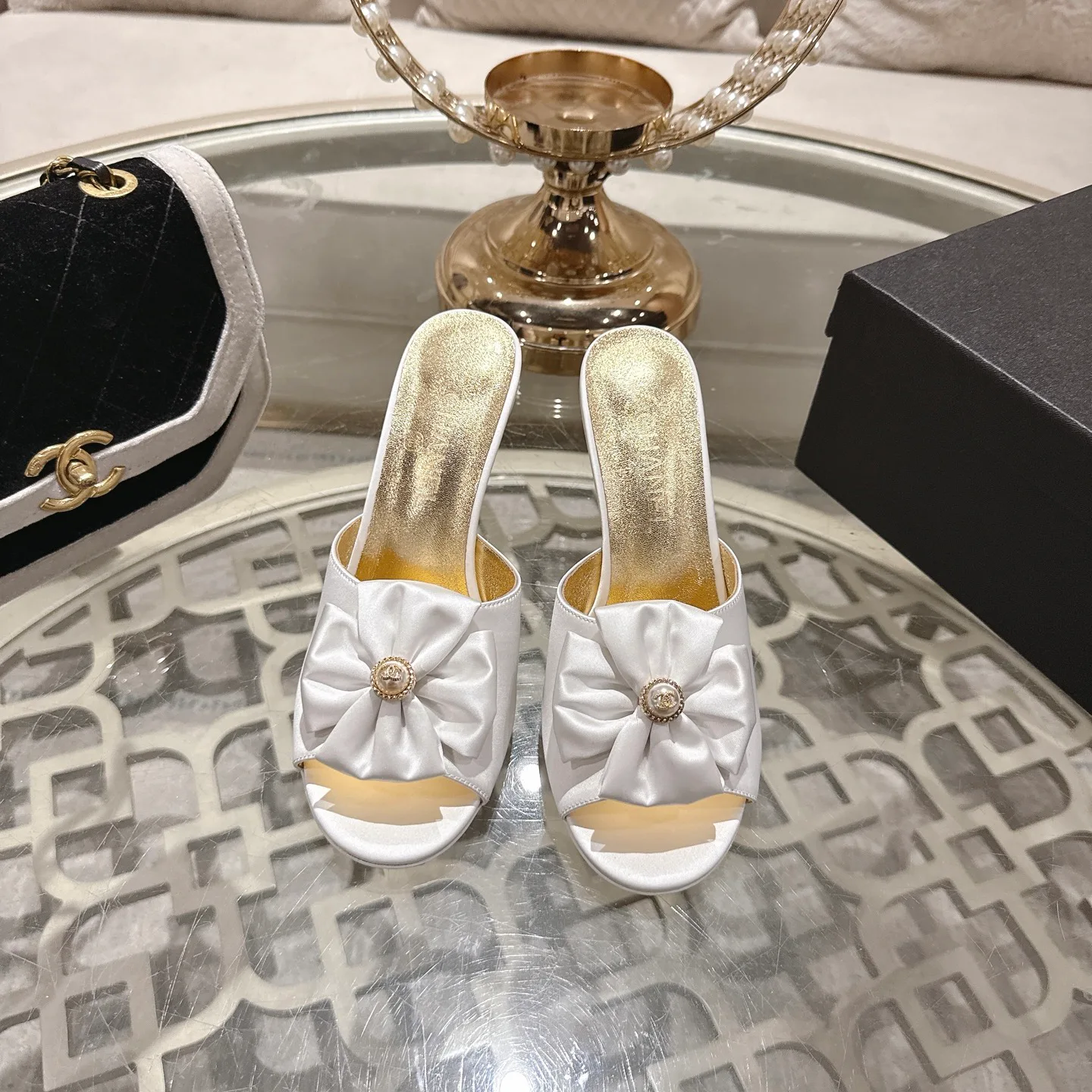 Босоножки Женские Chanel 1590800