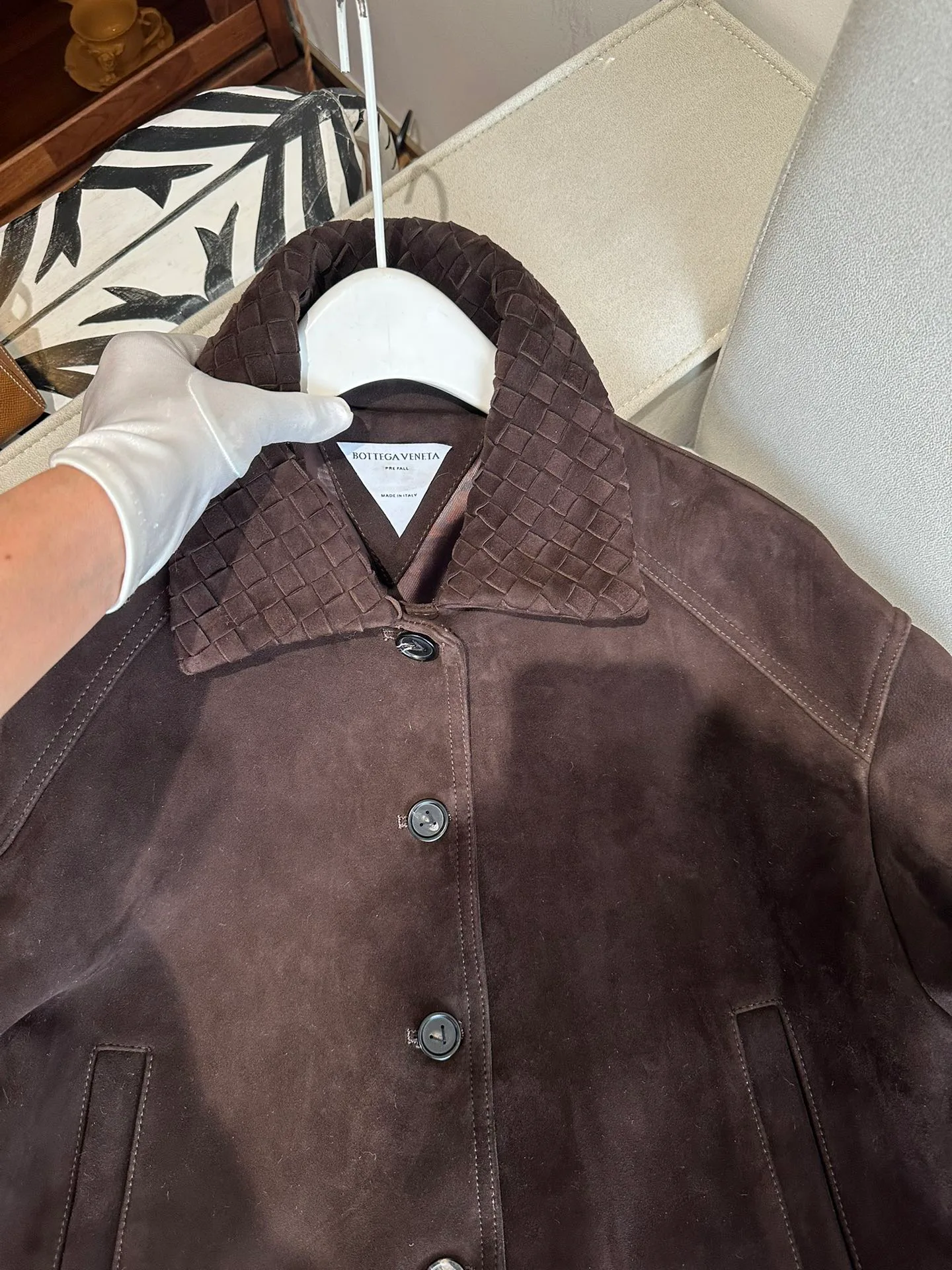 Кожаные Куртки И Дублёнки Женские Bottega Veneta 11460775