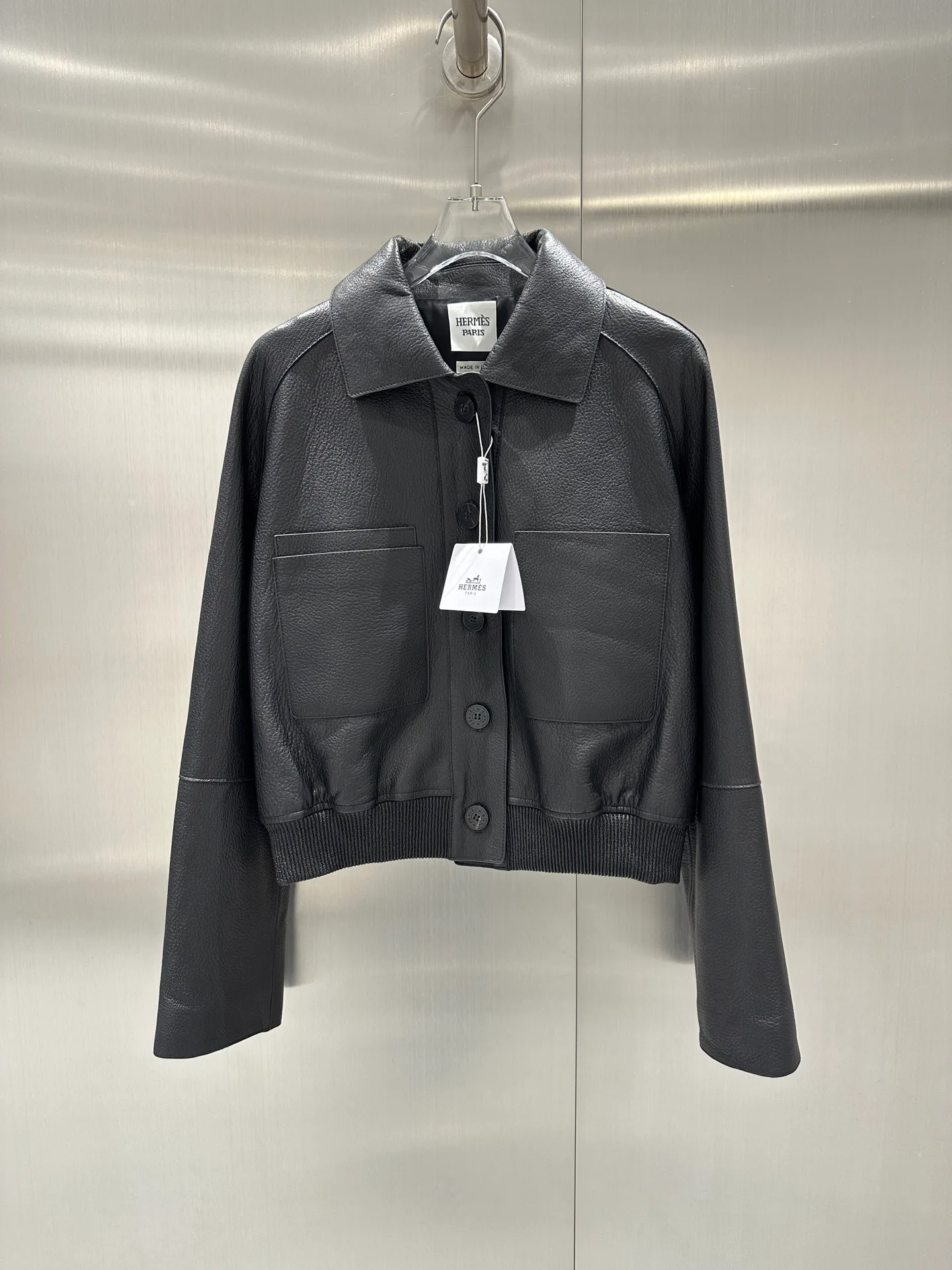 Кожаные Куртки И Дублёнки Женские Hermes 11868444