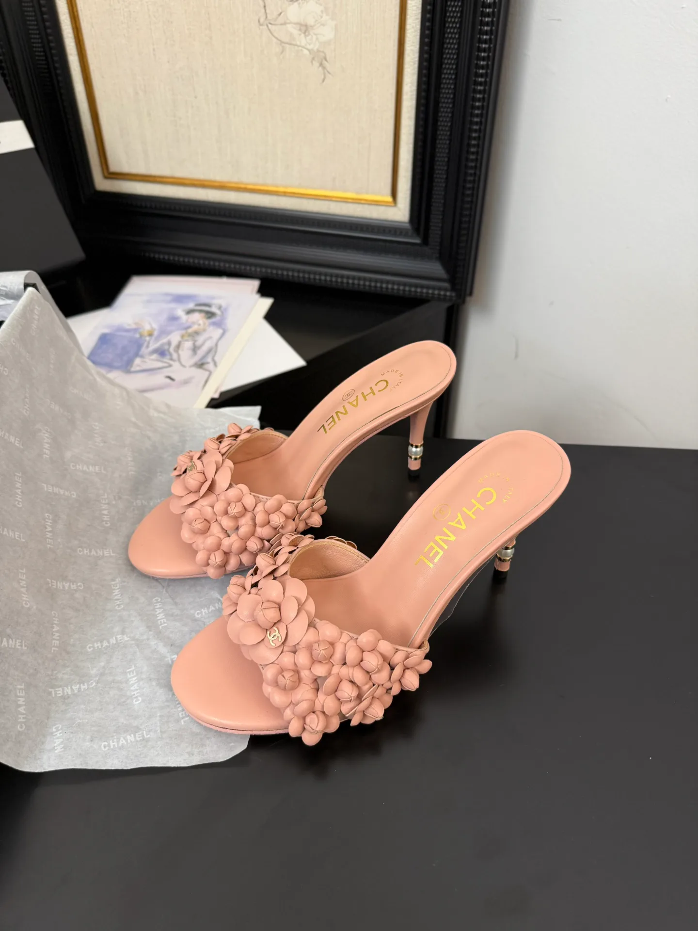Босоножки Женские Chanel 33126