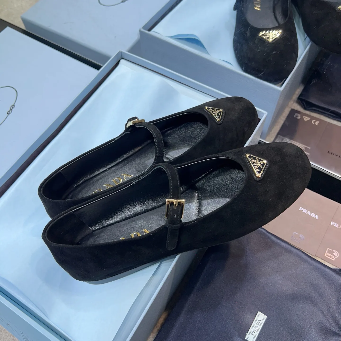 Балетки Женские Prada 11420068