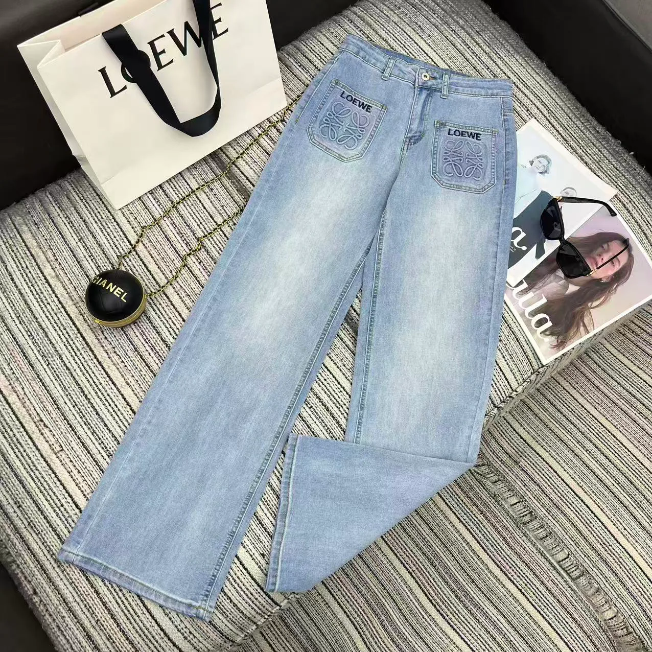 Джинсы Женские Loewe 11628070