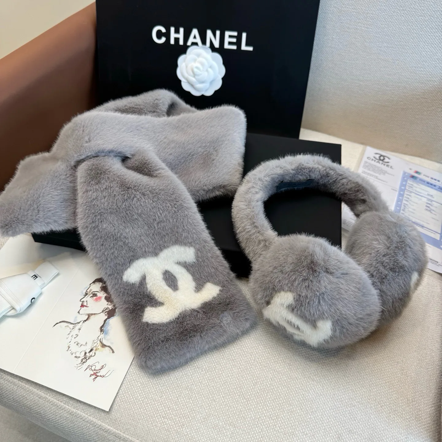 Шарфы Chanel 538225