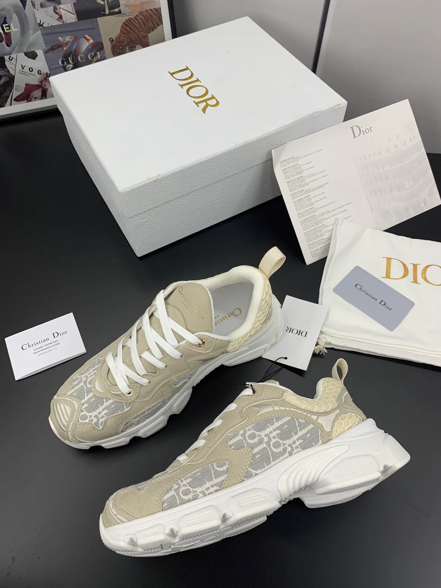 Кроссовки Женские Christian Dior 17545285