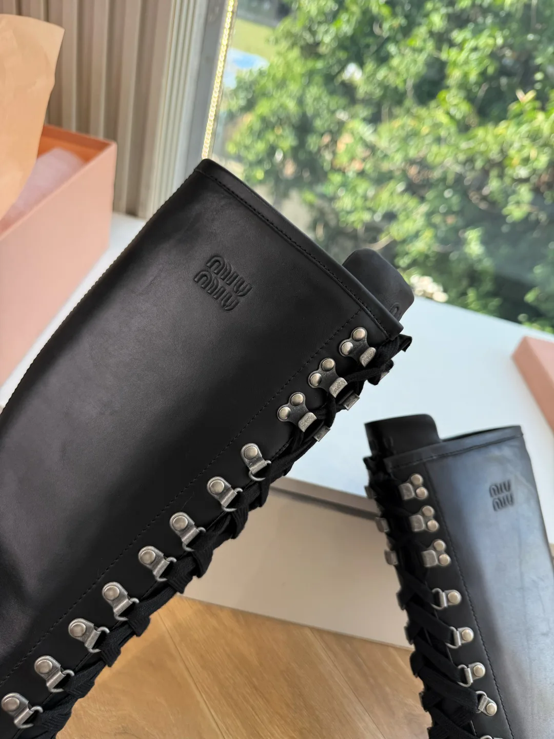 Сапоги Женские Miu Miu 18053433