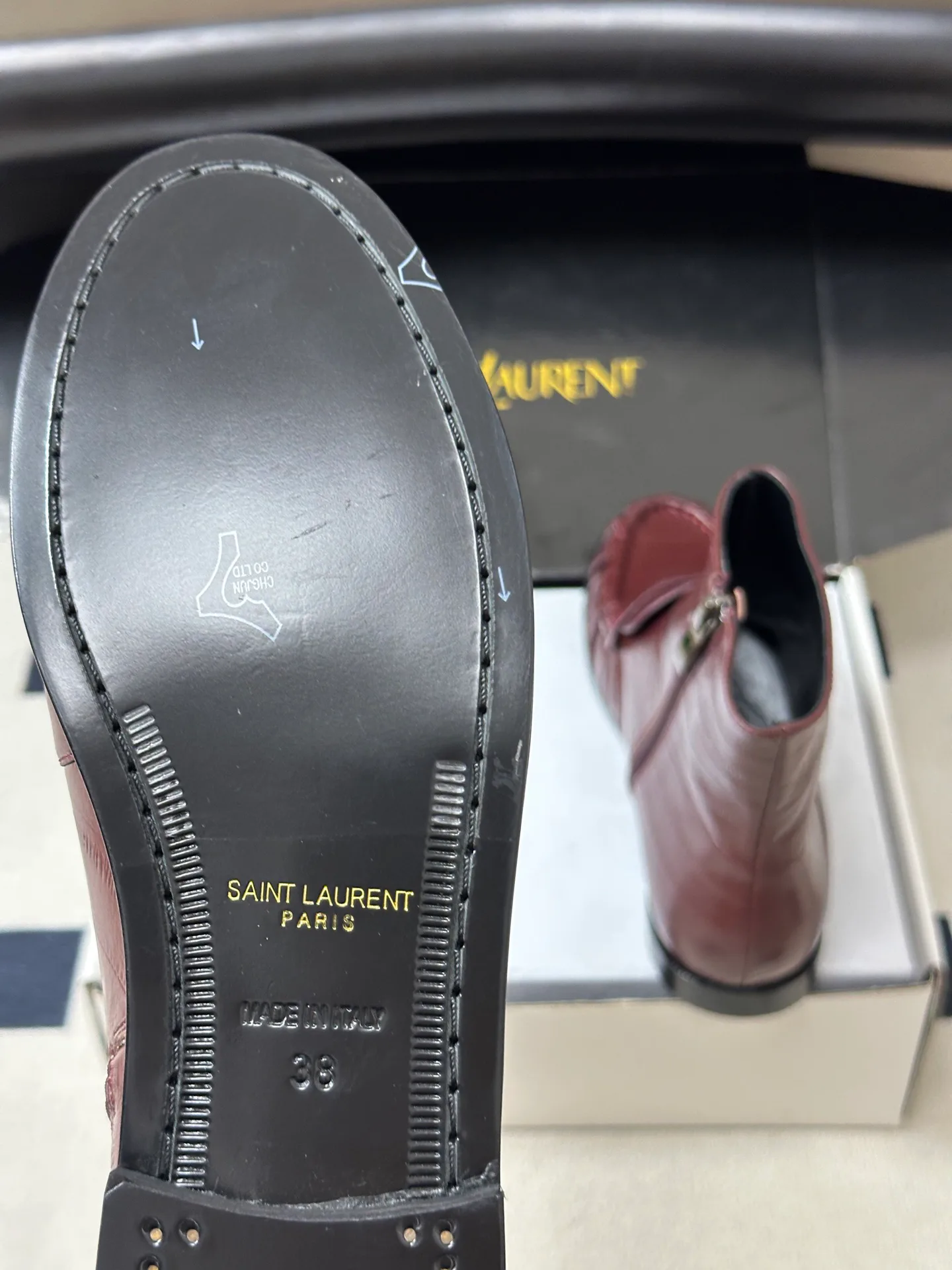 Ботильоны Женские Saint Laurent 18340998