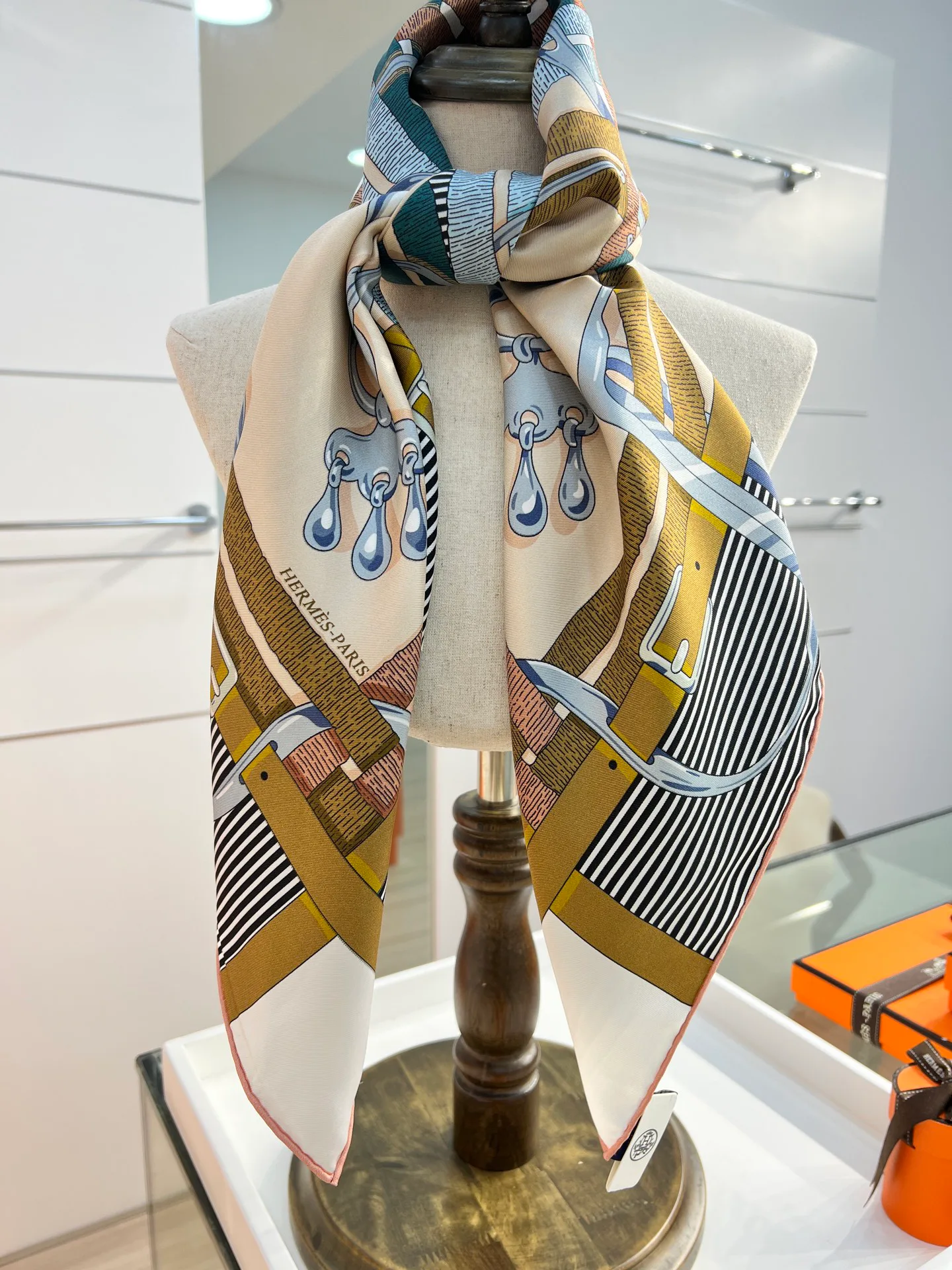 Шарфы Hermes 878515