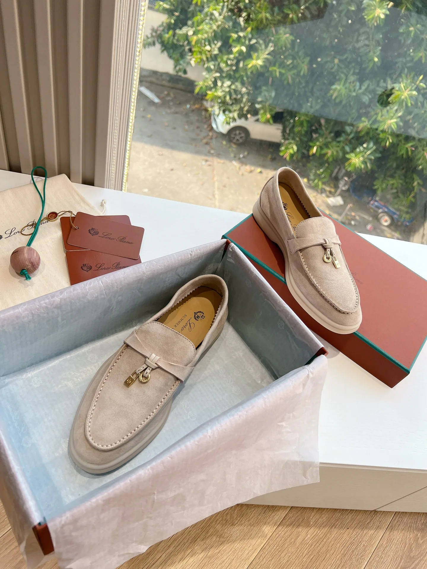 Лоферы И Мокасины Женские Loro Piana 1286084