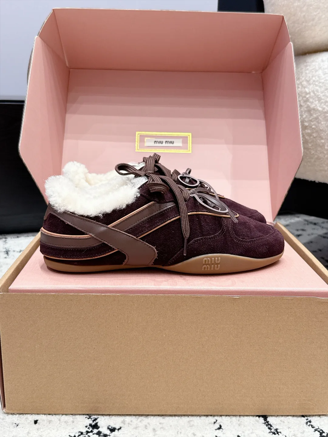 Кроссовки Женские Miu Miu 18505430