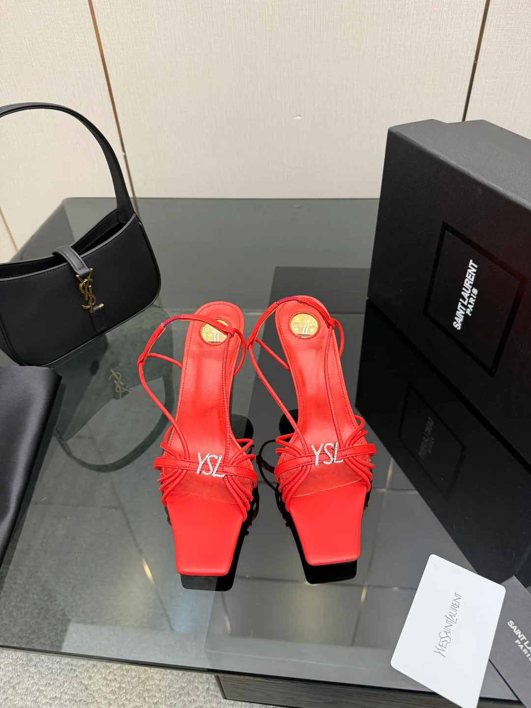 Босоножки Женские Saint Laurent 1435317