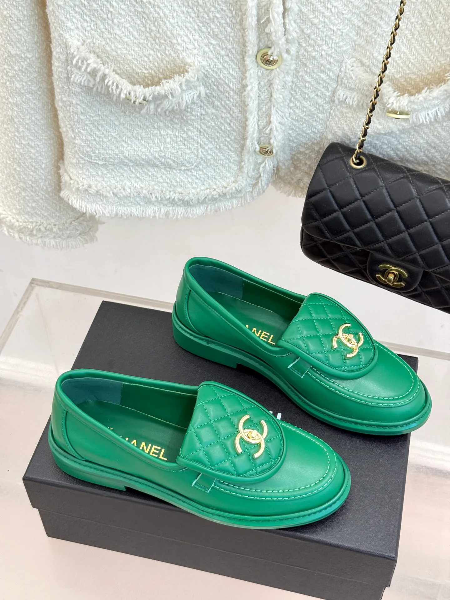 Лоферы И Мокасины Женские Chanel 17336071