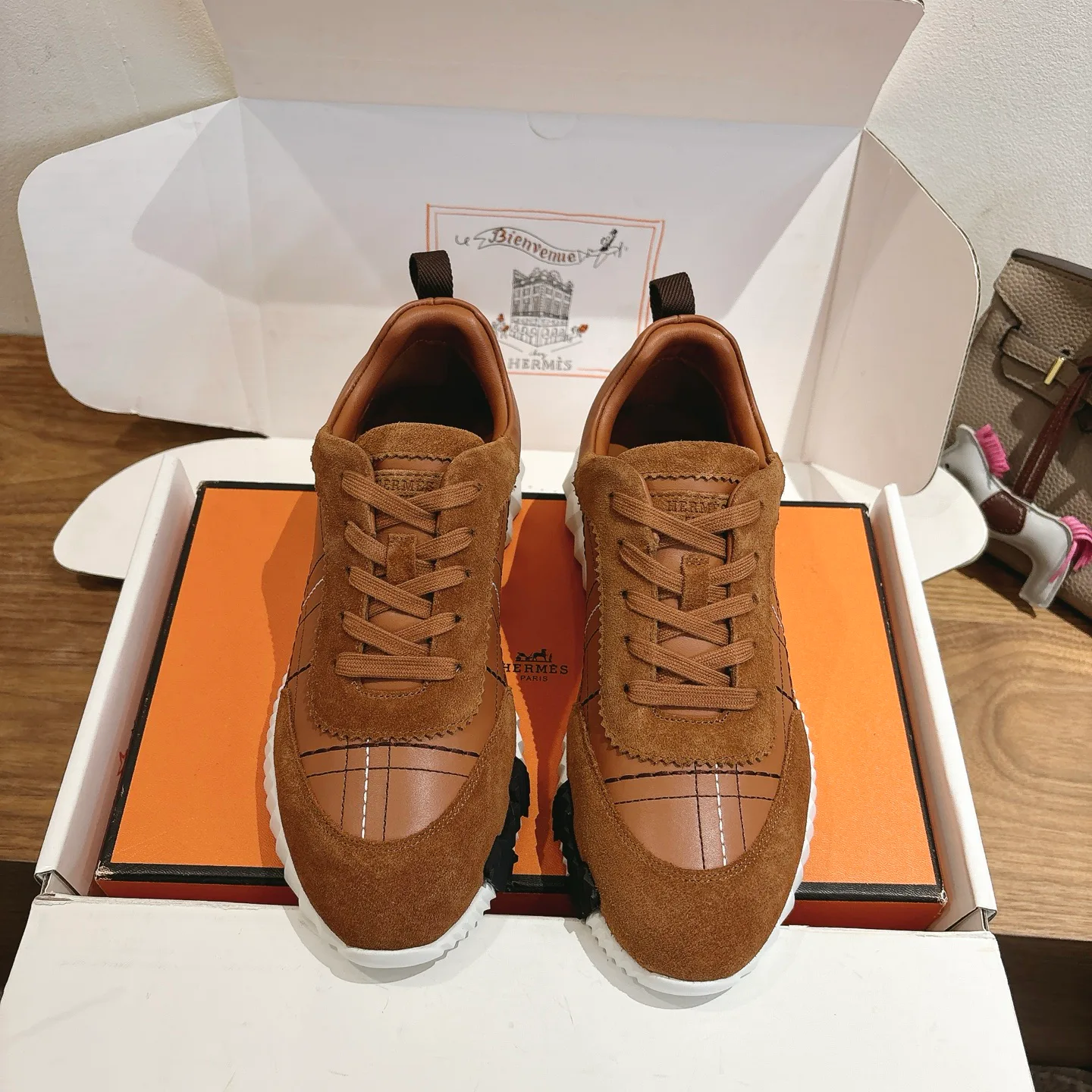 Кроссовки Женские Hermes 10031856