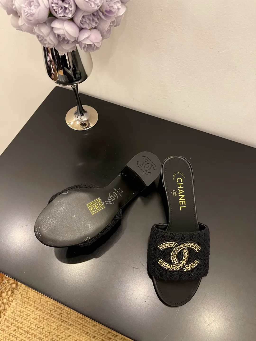 Шлепанцы Женские Chanel 89944