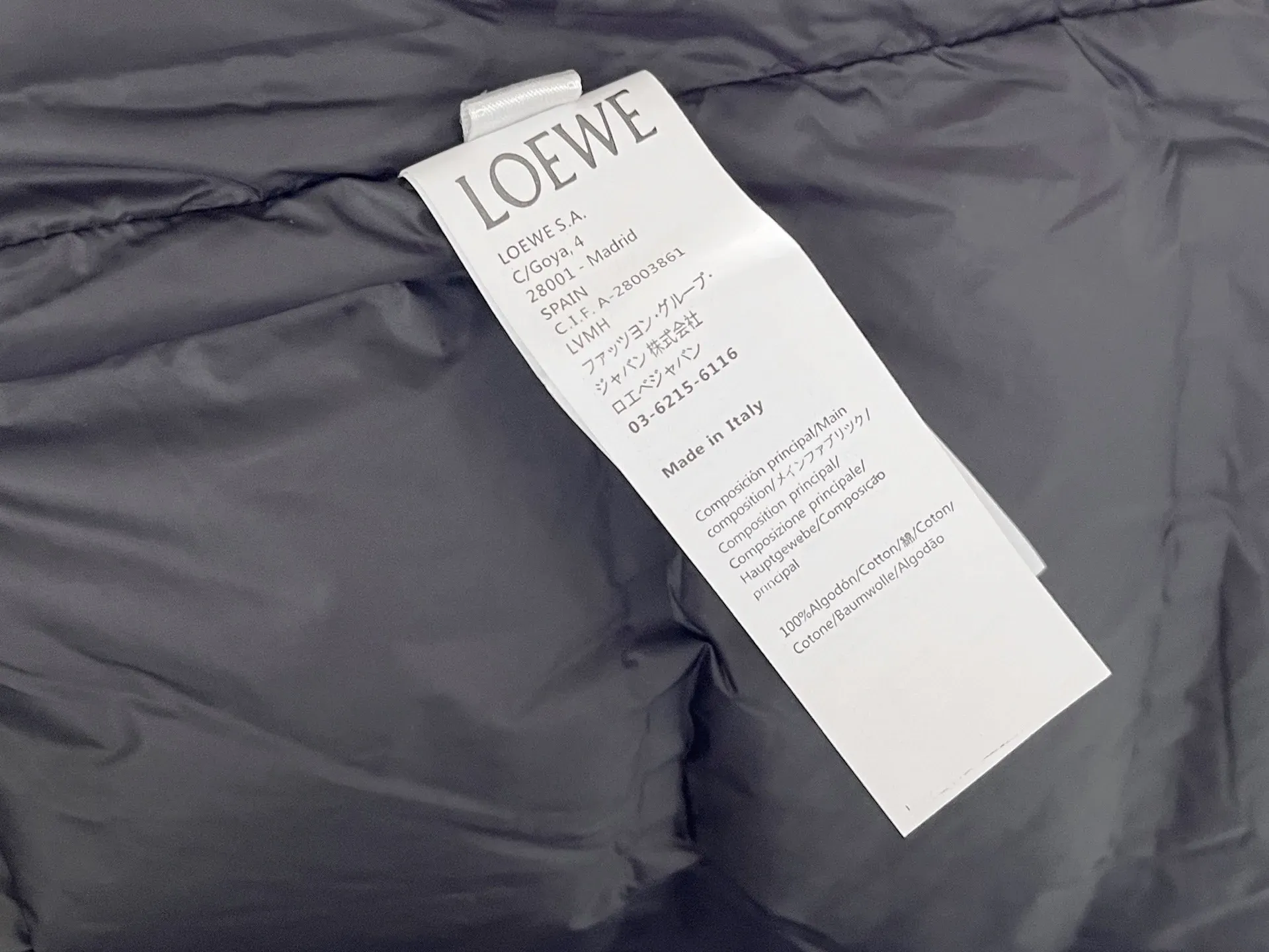 Куртки И Пуховики Мужские Loewe 331113