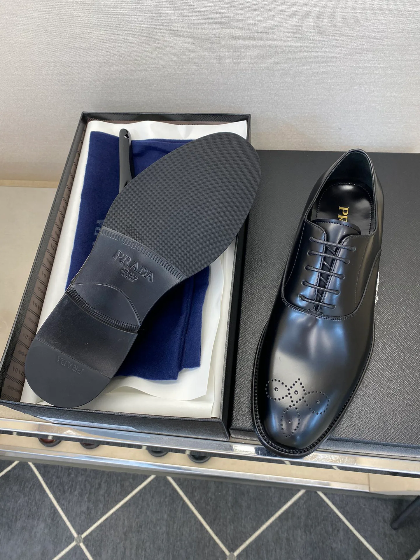 Лоферы И Туфли Мужские Prada 18079120