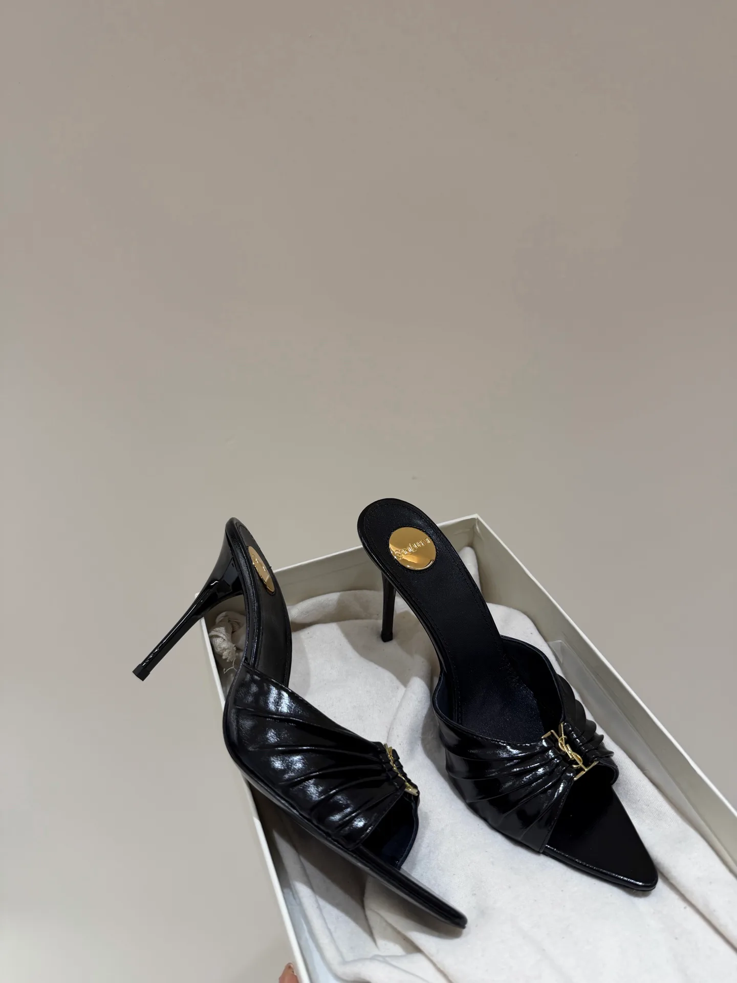 Мюли И Сабо Женские Saint Laurent 11550615