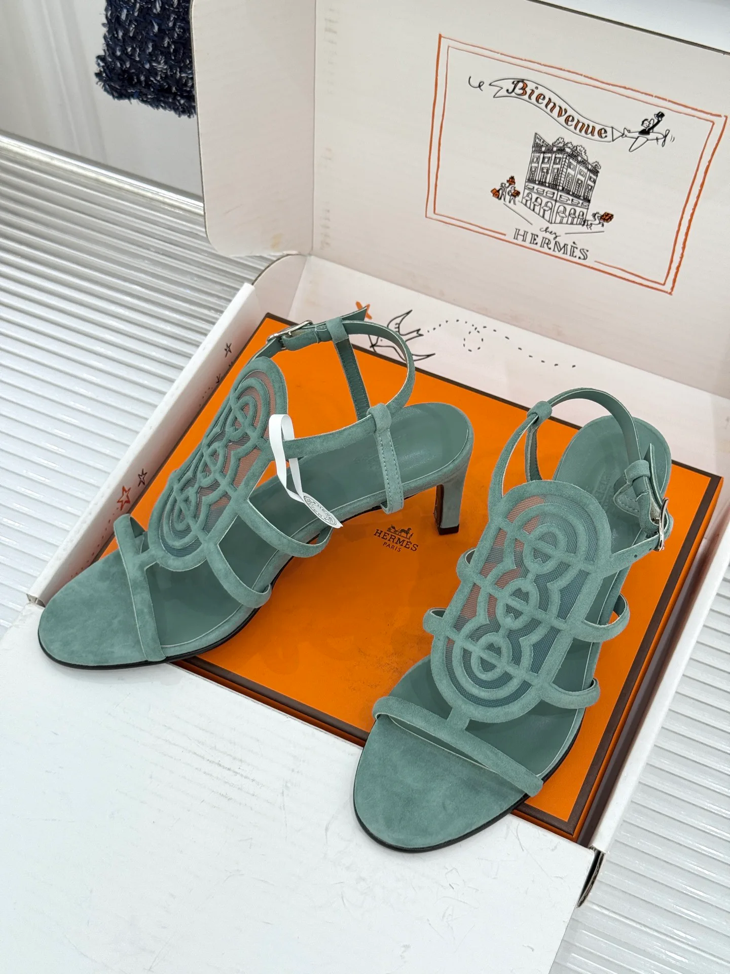Босоножки Женские Hermes 19706761