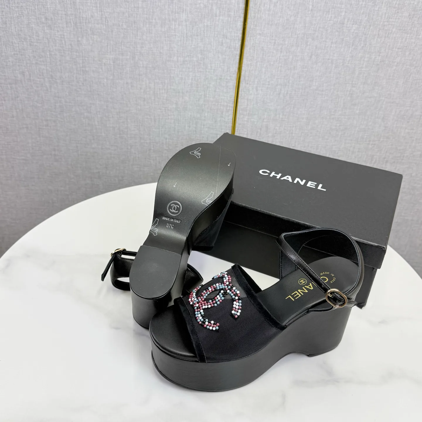 Босоножки Женские Chanel 5163216