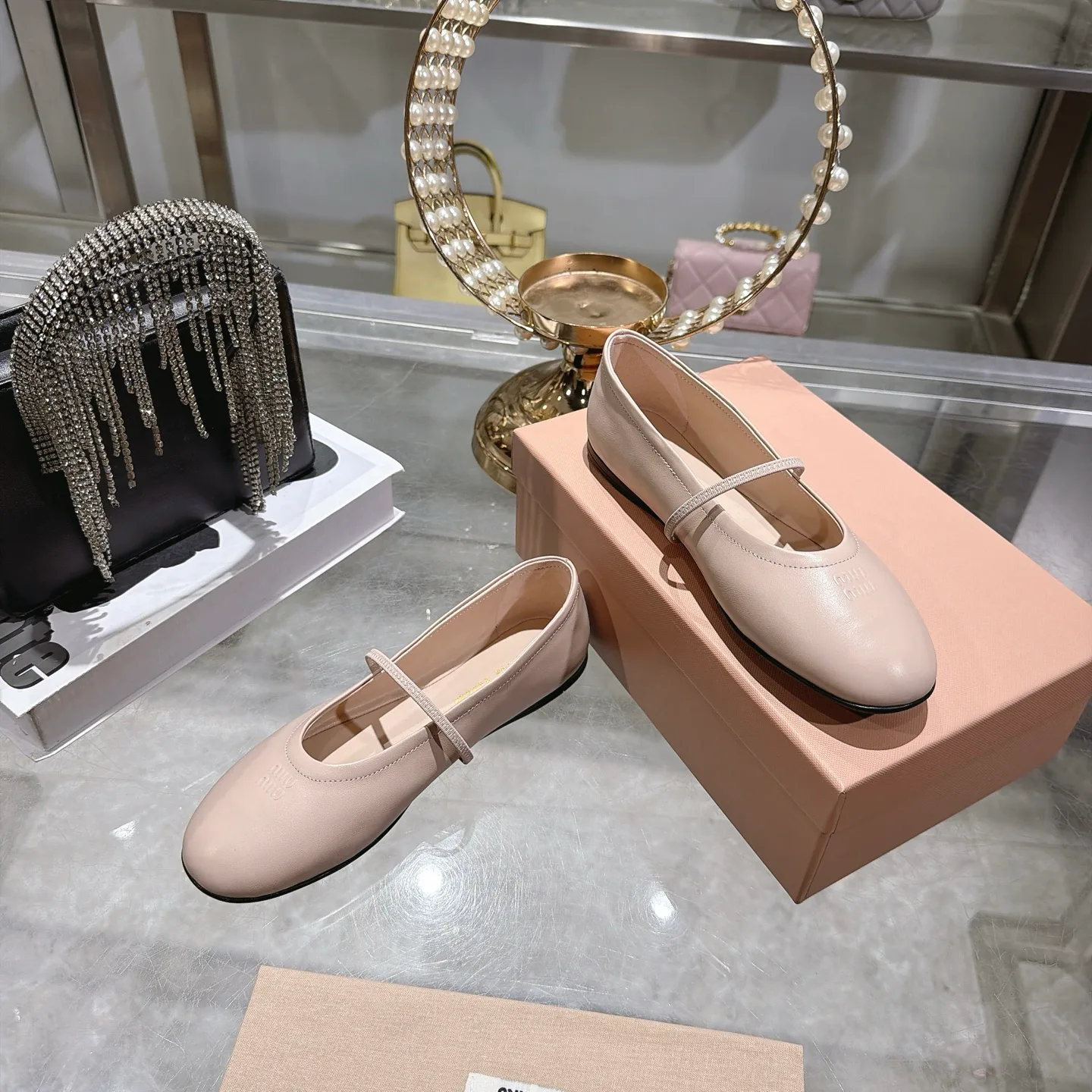 Балетки Женские Miu Miu 16964704