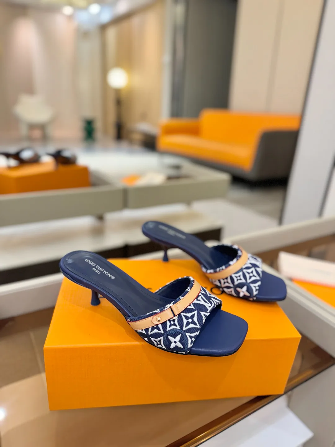 Босоножки Женские Louis Vuitton 9865323