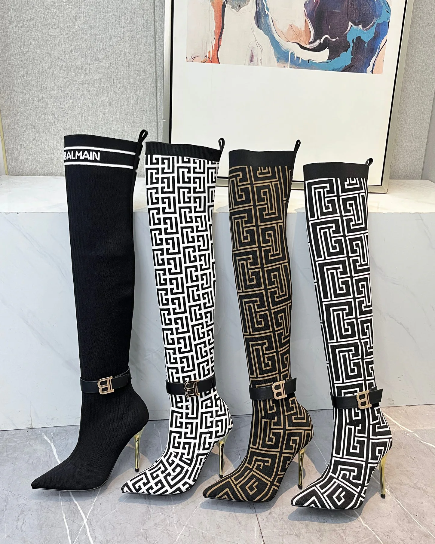 Сапоги Женские Balmain 18104234