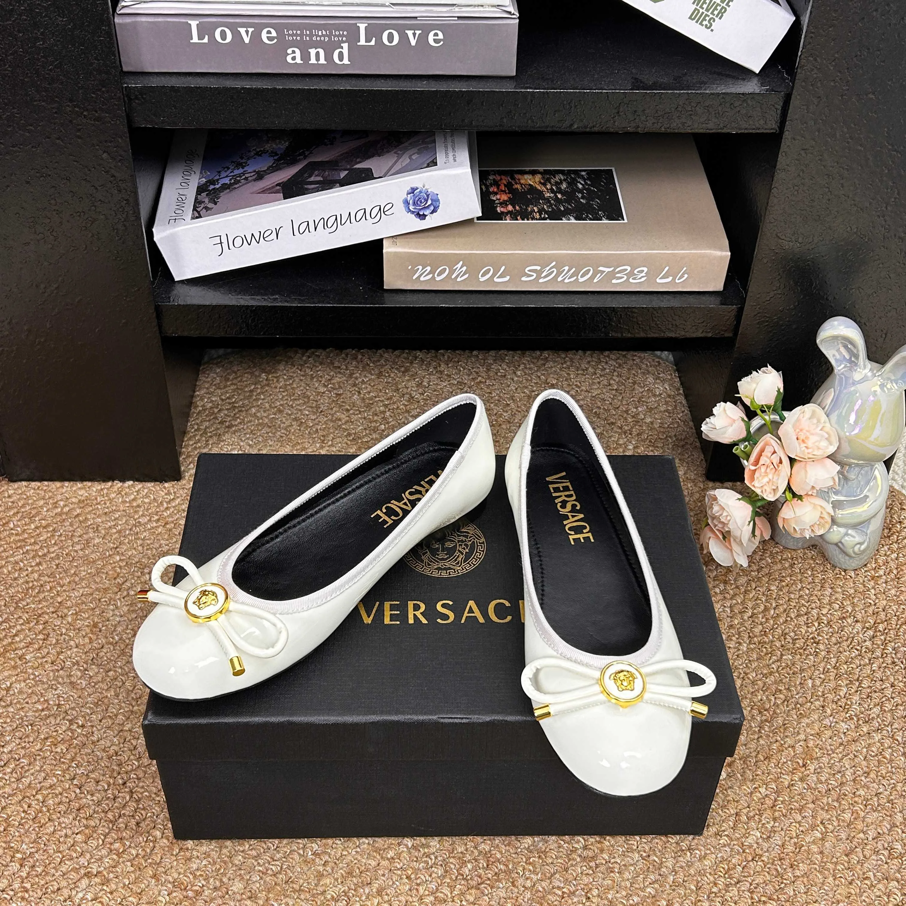 Балетки Женские Versace 9633250