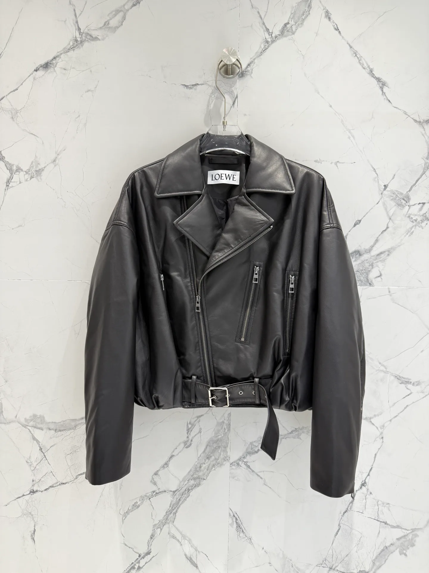 Кожаные Куртки И Дублёнки Женские Loewe 11868478