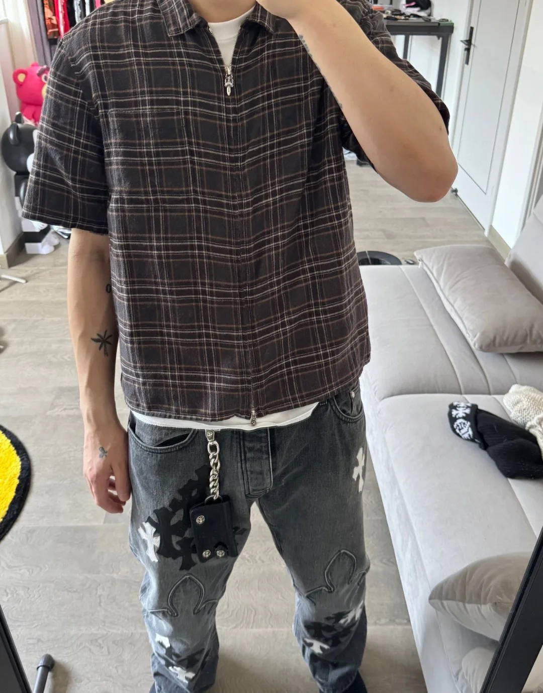 Рубашки Мужские Chrome Hearts 11781118