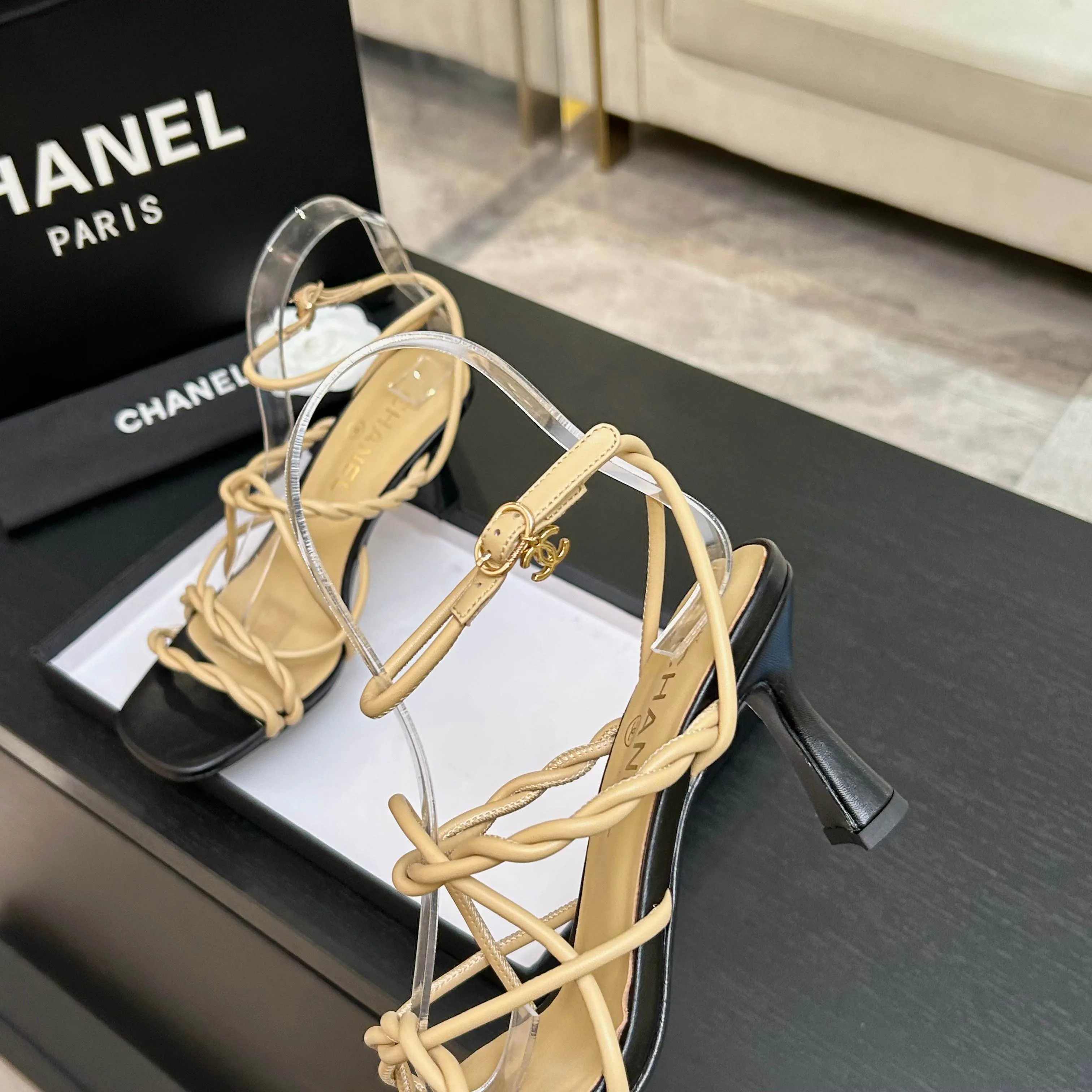 Босоножки Женские Chanel 11776661