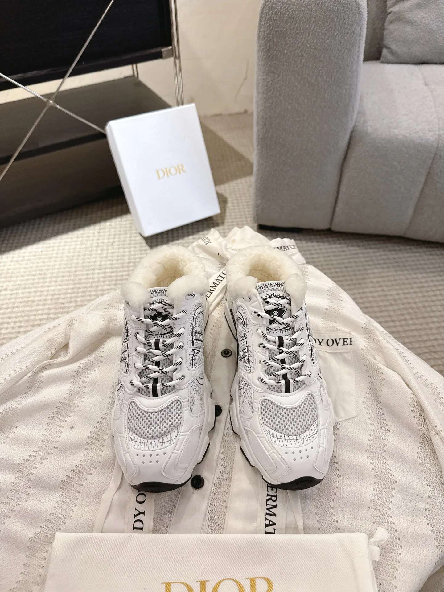 Кроссовки Женские Christian Dior 568654