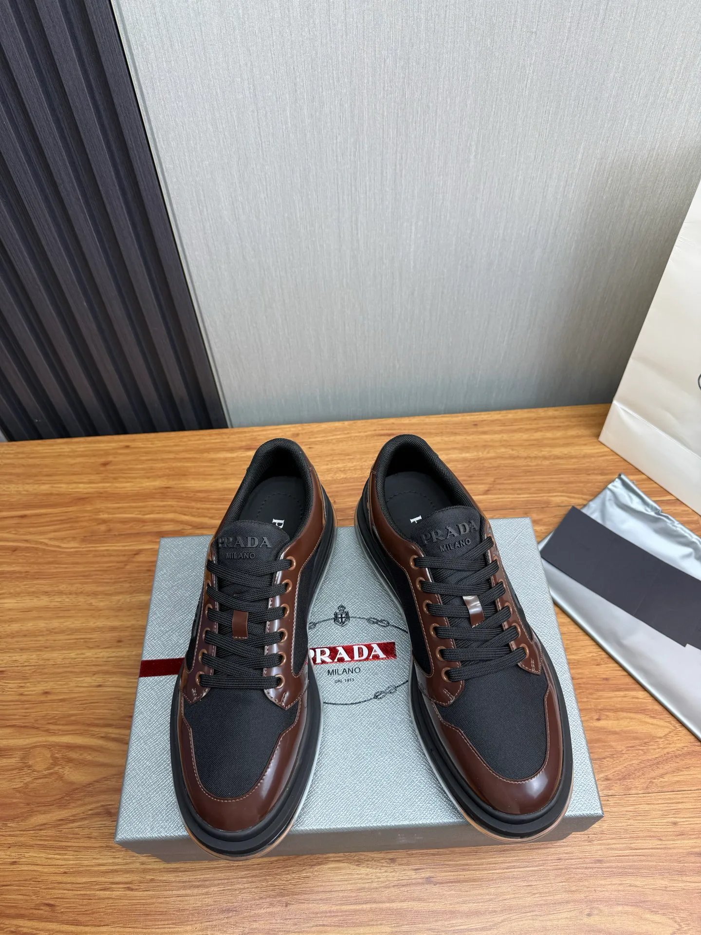 Кроссовки Мужские Prada 12725482