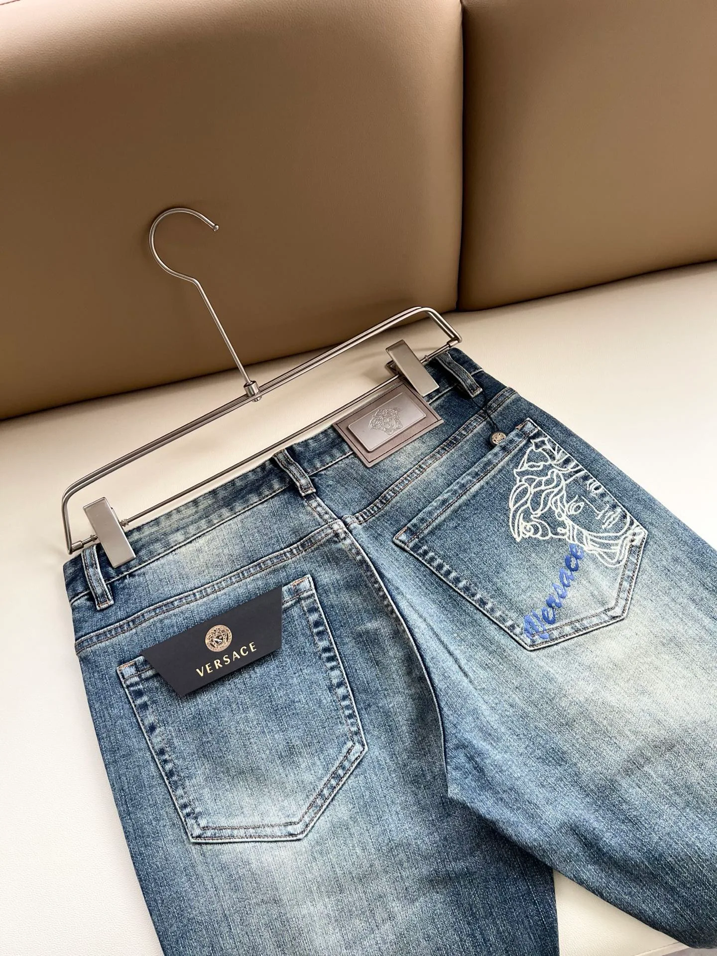 Джинсы Мужские Versace 18343204